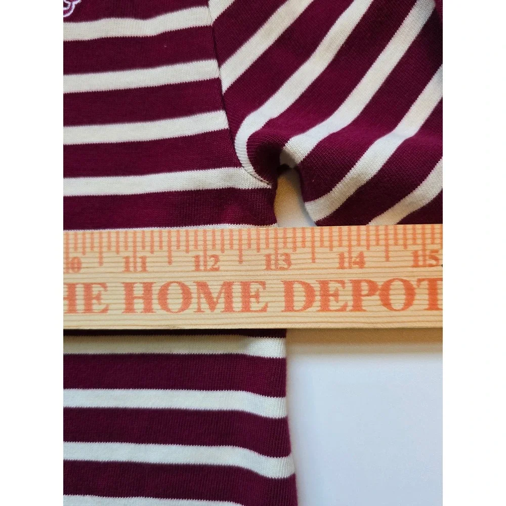 Vineyard Vines Striped Cowl Neck Knit Sweater Dress Girls S (7-8)